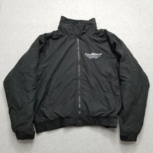 Baru Sports Jacket Mens XL Black Full Zip Pockets‎